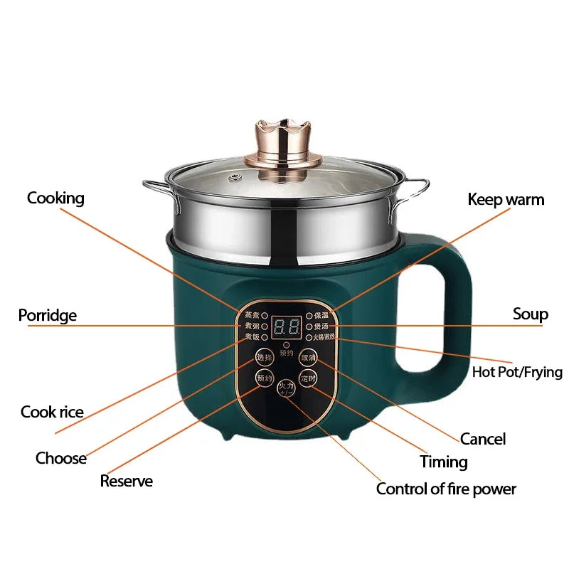 CoveCook™ Smart Mini Multi-Function Cooker (1.2L)