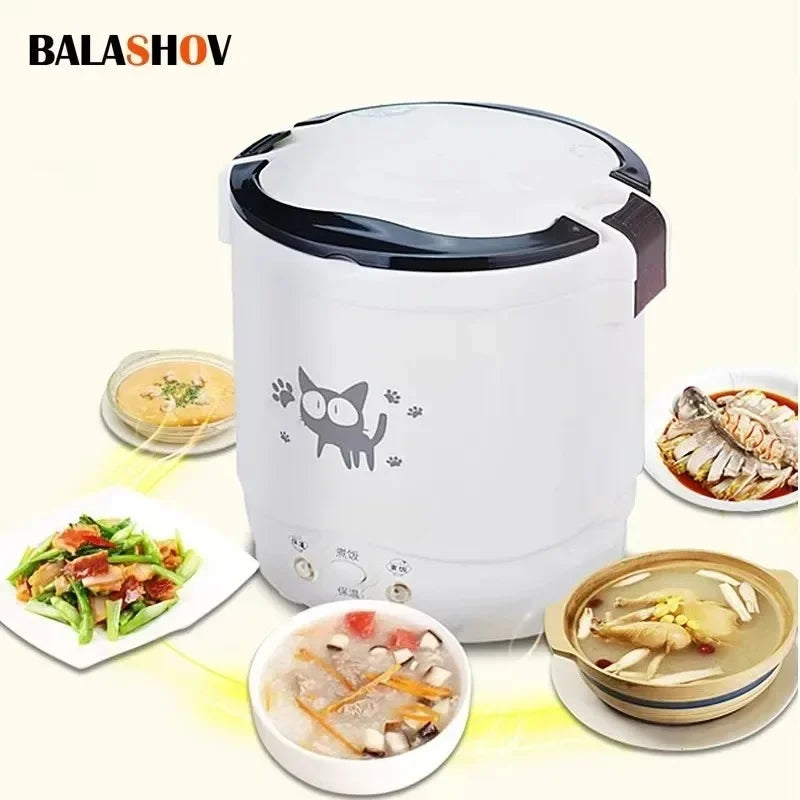 CoveCook™ Portable Mini Rice Cooker (1L)